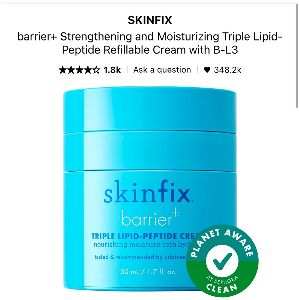 Skinfix moisturizer